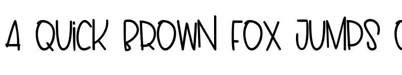 Preview of Puppy Regular font