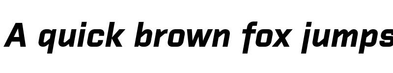 Preview of Purista Bold Italic font