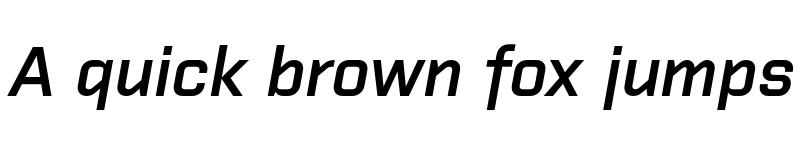 Preview of Purista SemiBold Italic font