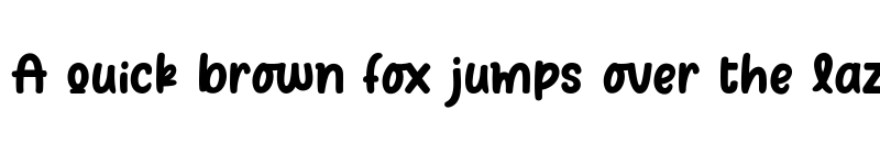 Preview of Purple Muffin Regular font