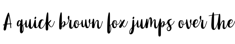 Preview of Purple River Regular font