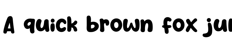 Preview of Purple Smile Regular font