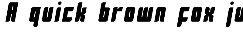 Preview of Push Black Regular font