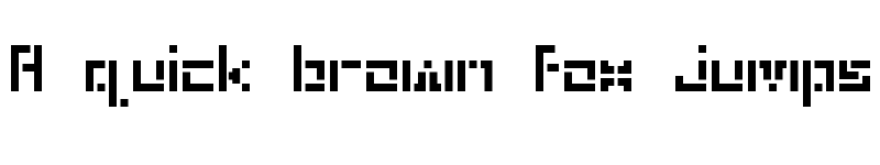 Preview of Puzzle Regular font