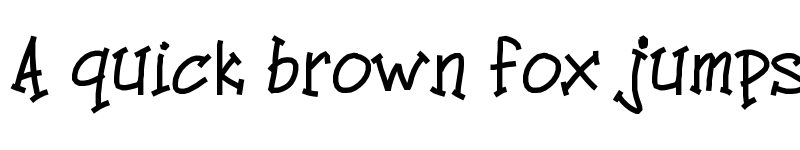 Preview of PWComics Medium font