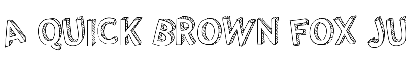 Preview of PWShaded Medium font