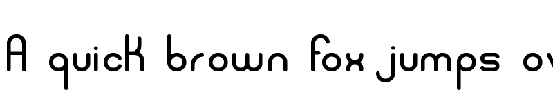 Preview of Pycuaf Regular font