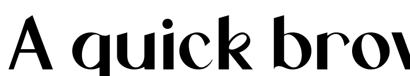 Preview of Qaligo Sans Regular font