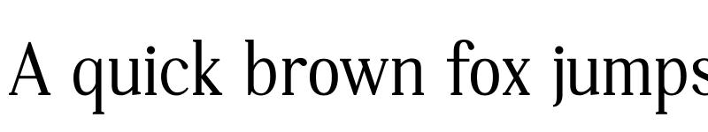 Preview of Qamilion Regular font