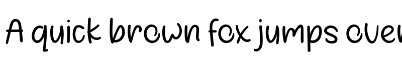 Preview of Qandas Personal use Thin font