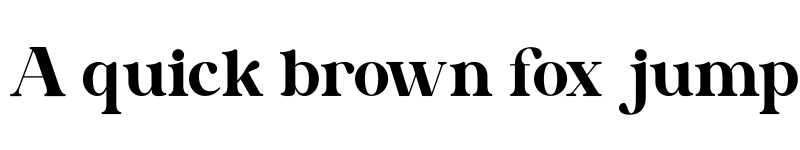 Preview of Qandile Regular font