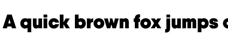 Preview of Qanelas Heavy font