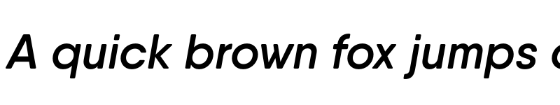 Preview of Qanelas Soft SemiBold Italic font