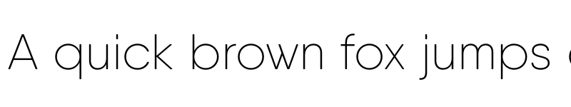 Preview of Qanelas Soft UltraLight font