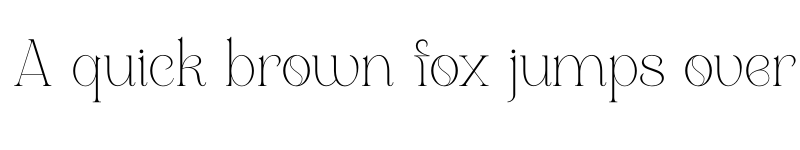 Preview of Qefila Regular font