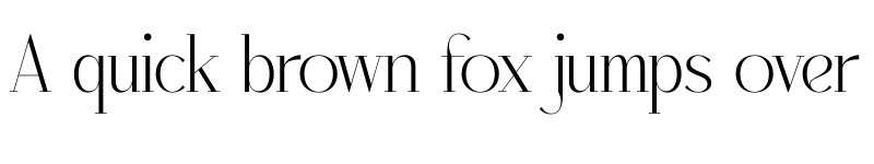 Preview of Qenliago Regular font