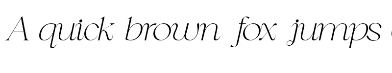 Preview of QESTERO Italic font