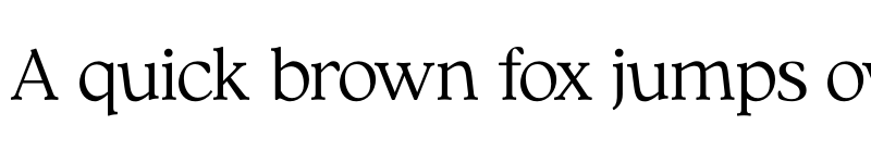 Preview of Qimano Regular font