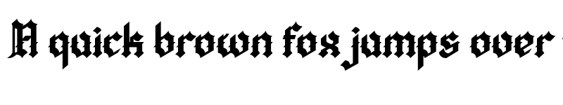 Preview of QIUBA Regular font