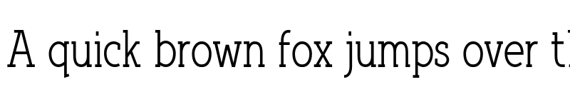 Preview of Qlarendon Condensed Regular font