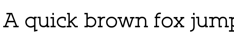 Preview of Qlarendon Regular font