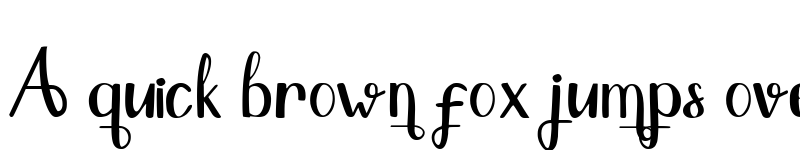 Preview of Qlinsey Regular font