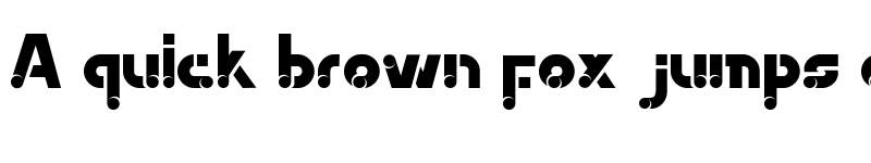 Preview of Qoubizza Regular font