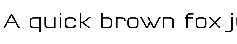 Preview of QType Square Light font