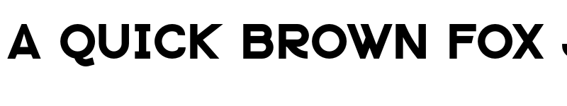 Preview of Quadran Regular font