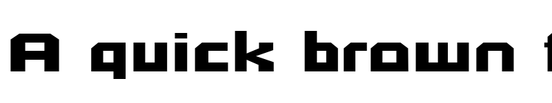 Preview of Quadrangle Regular font