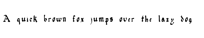 Preview of Quadrata Preciosa Extended Medium font