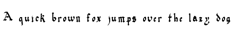 Preview of quadrata preciosa Medium font
