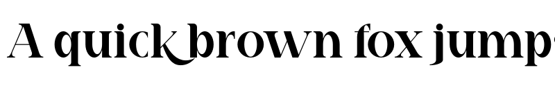 Preview of Quagi Regular font