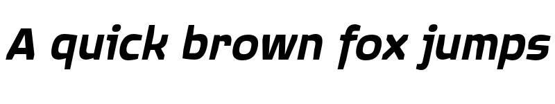 Preview of Quagmire SemiBold Italic font