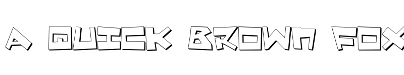 Preview of Quake & Shake 3D 3D font