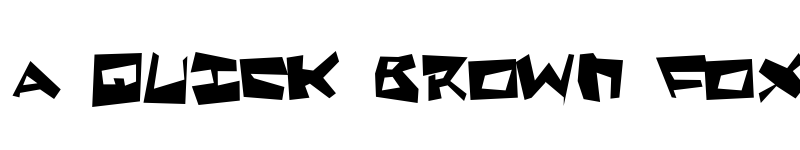 Preview of Quake & Shake SuperMax SuperMax font