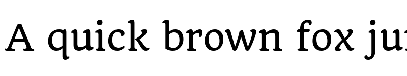 Preview of Quando Regular font