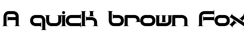 Preview of Quantum Taper (BRK) Regular font