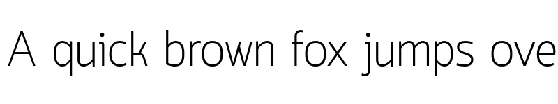 Preview of Quark Light font