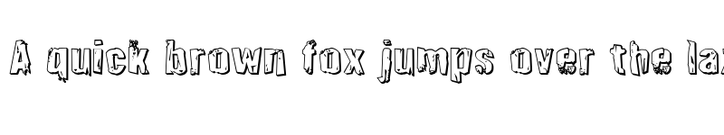 Preview of Quarrystone 3D Regular font