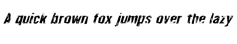 Preview of Quarrystone Italic Italic font