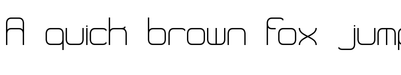 Preview of Quarterly Thin BRK Normal font