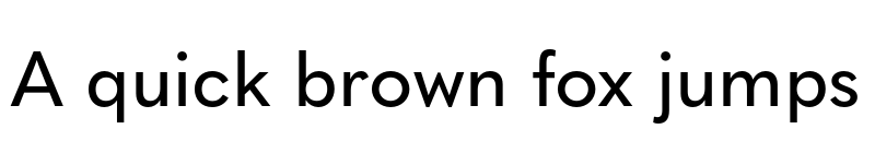 Preview of Quasimoda Medium font