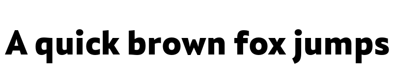 Preview of Quat Black font