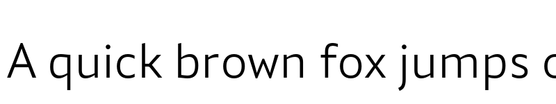 Preview of Quat Regular font