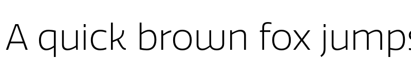 Preview of Quatro Light font