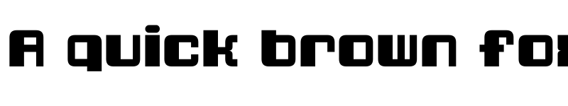 Preview of QuatronFat Regular font