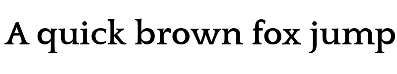 Preview of Quattrocento Bold font