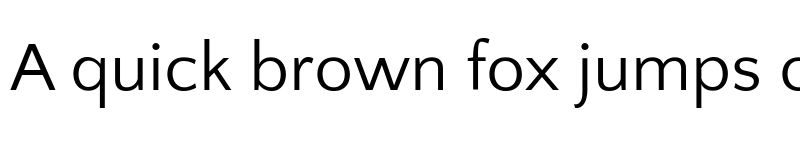 Preview of Quattrocento Sans Regular font