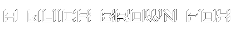 Preview of Qubio Regular font